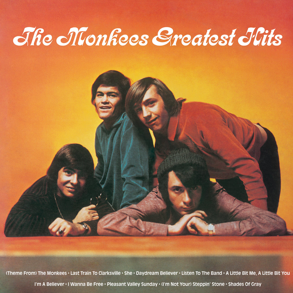 Monkees- Greatest Hits (Yellow Flame Vinyl w/ Sticker Pack) (Brick & Mortar Exclusive) (Rhino Spirit Of '76 Series)-Track Cache