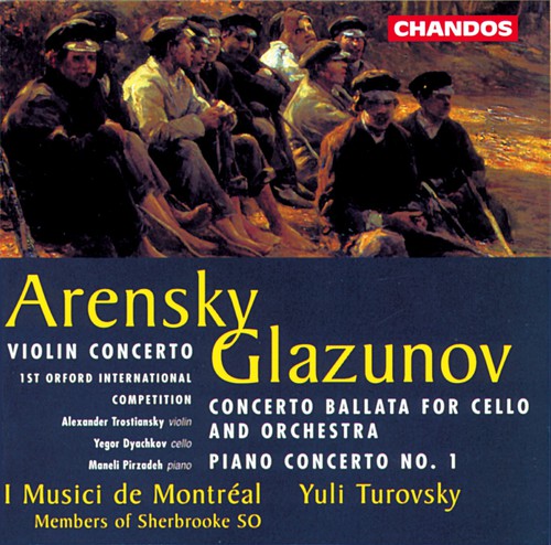 Yuli Turovsky- Violin Concerto in A minor Op 54 (CD)-Track Cache