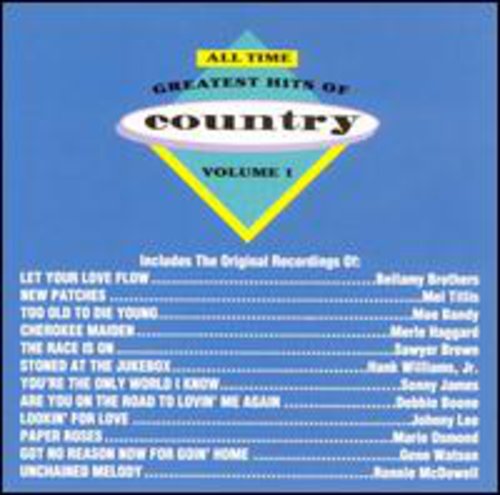 All-Time Greatest Hits- All Time Greatest Country 1 / Various (CD)-Track Cache