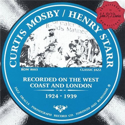 Curtis Mosby- Curtis Mossy (CD)-Track Cache