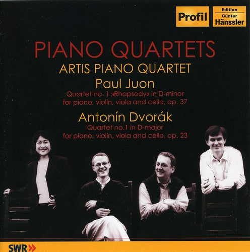 Artis Piano Quartet- Quartet 1 Rhapsody Op 37 / Quartet 1 Op 23 (CD)-Track Cache