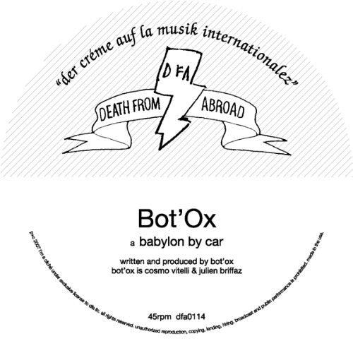 Bot'ox- Babylon By Car (Vinyl)-Track Cache