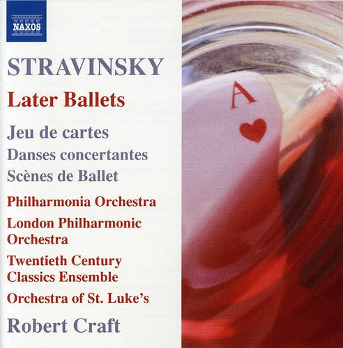 Robert Craft- Later Ballets: Jeu de Cartes Danses Concertantes (CD)-Track Cache