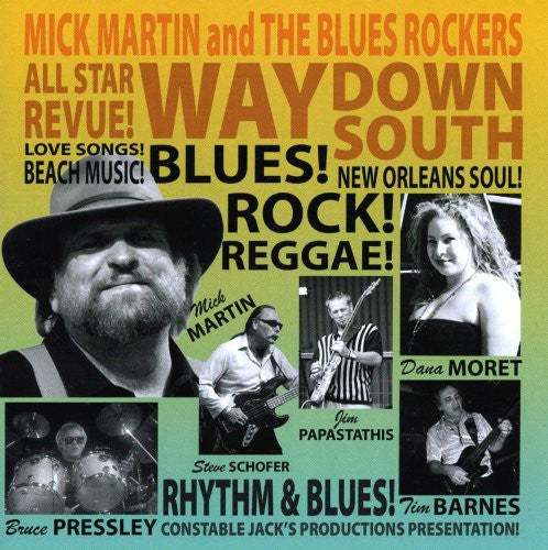 Mick Martin- Way Down South (CD)-Track Cache