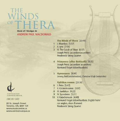 Mac Andrew Donald Paul- Winds of Thera (CD)-Track Cache