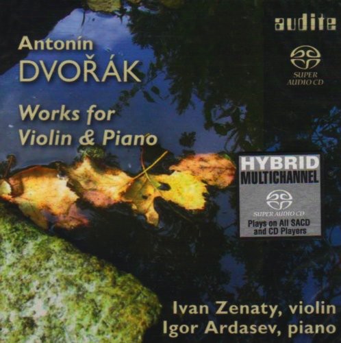 Dvorak / Zenaty / Ardasev- Works for Violin & Piano (CD)-Track Cache
