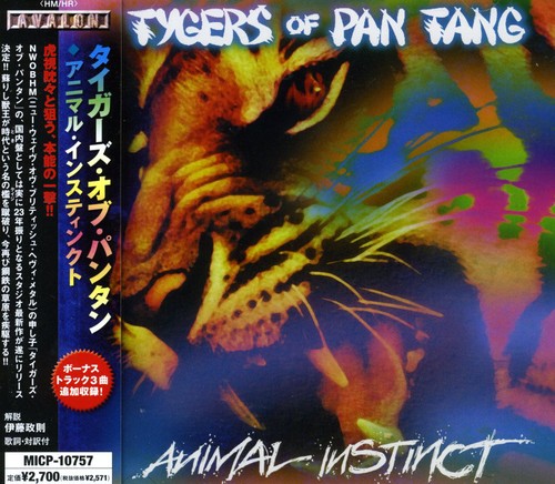 Tygers Of Pan Tang- Animal Instinct (CD)-Track Cache