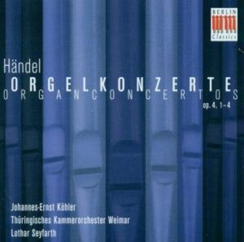 G.F. Handel- Organ Concerto Op. 4 1-4 (CD)-Track Cache