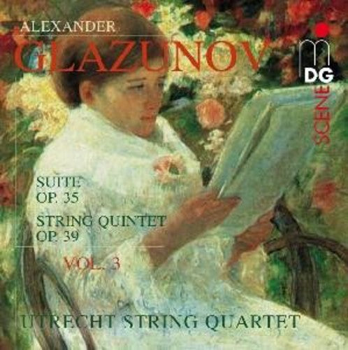 A. GLAZUNOV- String Quartets Op. 35 / String Quintet Op. 39 (CD)-Track Cache