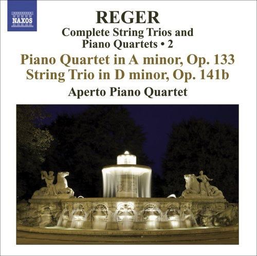 Aperto Piano Quartet- Complete String Trios & Piano Quartets 2 (CD)-Track Cache