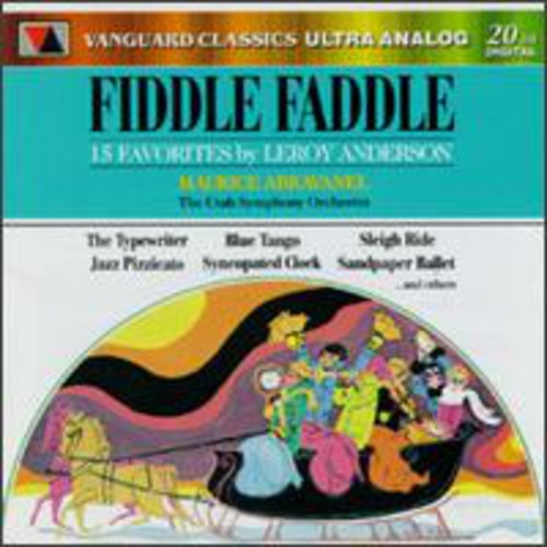 Anderson / Abravanel / Utah Symphony Orchestra- Fiddle Faddle (CD)-Track Cache