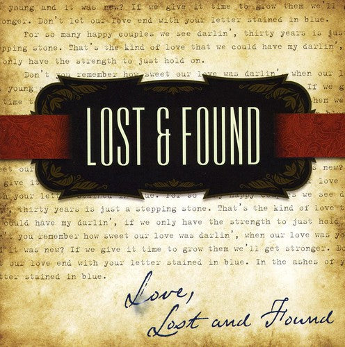 Lost & Found- Love, Lost and Found (CD)-Track Cache