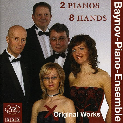 Baynov Piano Ensemble- Smetana Grainger Works for 2 Pianos 8 Hands (CD)-Track Cache