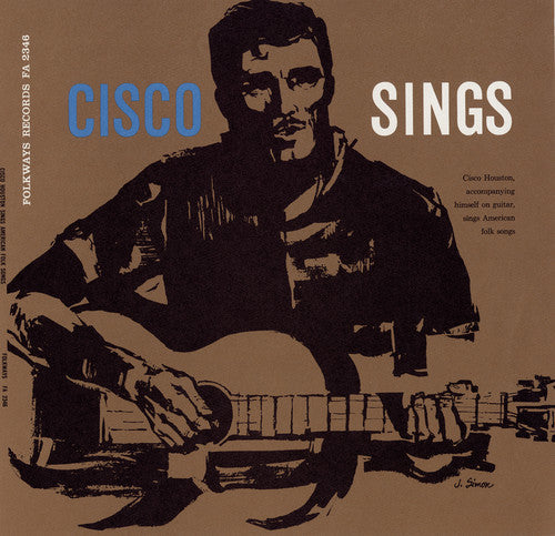 Cisco Houston- Cisco Houston Sings American Folk Songs (CD)-Track Cache