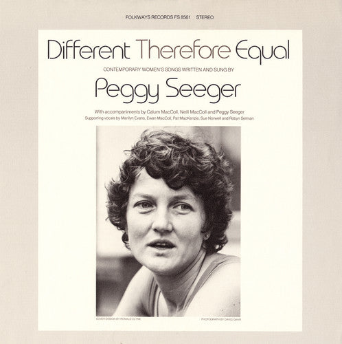 Peggy Seeger- Different Therefore Equal (CD)-Track Cache