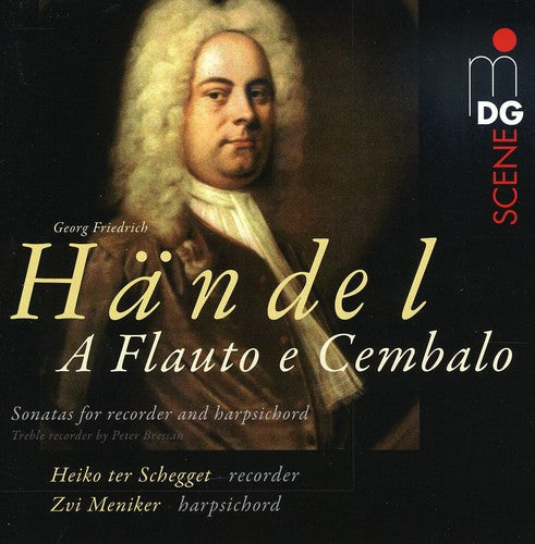 Handel / Scheggett / Menikeri- Sonatas for Flute & Harpsichord (CD)-Track Cache