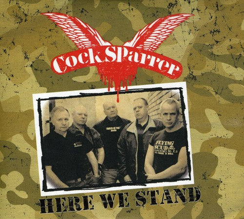 Cock Sparrer- Here We Stand (CD)-Track Cache