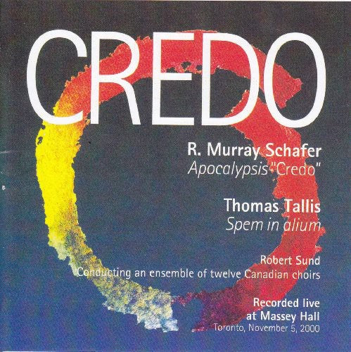 Robert Sund- Credo: Schafer & Tallis (CD)-Track Cache