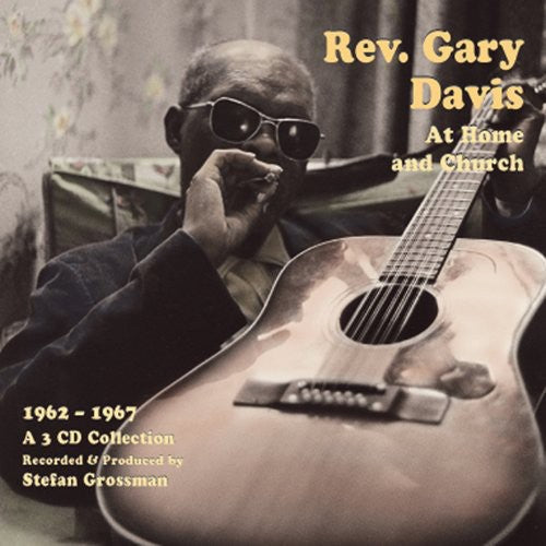 Rev Davis Gary- Rev. Gary Davis At Home and Church [1962-1967] (CD)-Track Cache
