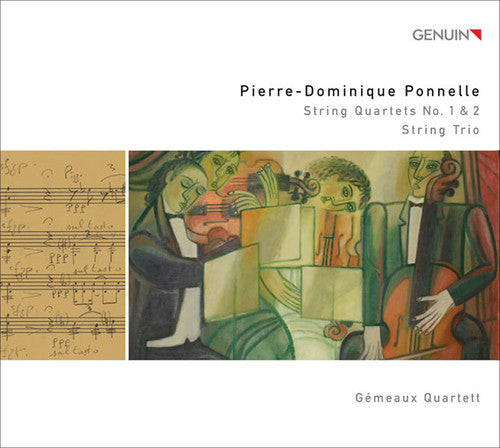 Gemeaux Quartett- String Quartets Nos 1 & 2 / String Trio (CD)-Track Cache