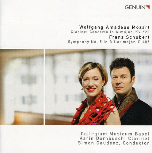 MOZART/SCHUBERT- Mozart Clarinet Concert / Symphony No 5 (CD)-Track Cache