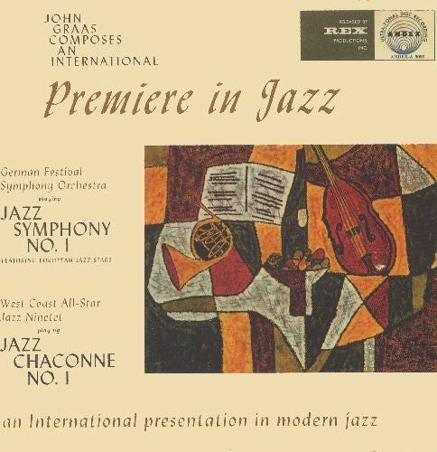 JOHN GRAAS- Premiere in Jazz (CD)-Track Cache