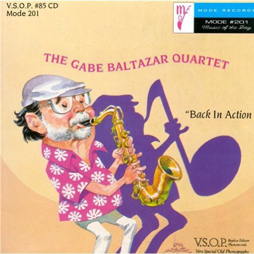Gabe Baltazar Quartet- Back in Action (CD)-Track Cache