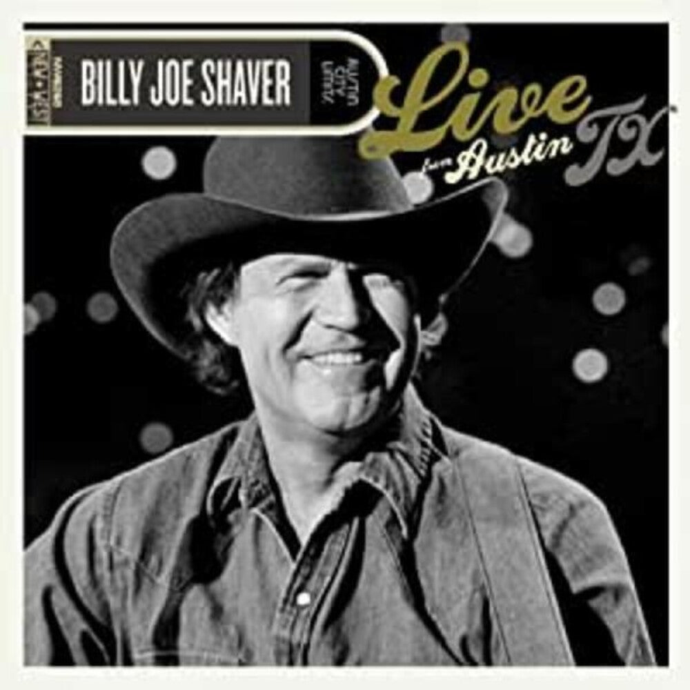 Billy Joe Shaver- Live From Austin, TX (CD)-Track Cache