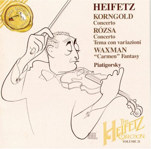 Jascha Heifetz- Concertos 21 (CD)-Track Cache