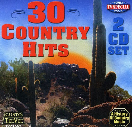 Country Hits- 30 Country Hits (CD)-Track Cache