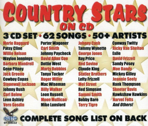 Country Stars On Cd 62- Country Stars On CD-Track Cache