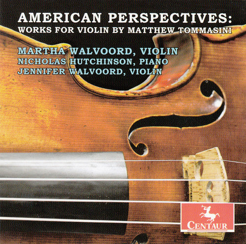 Martha Walvoord- Works for Violin By Matthew Tommasini (CD)-Track Cache