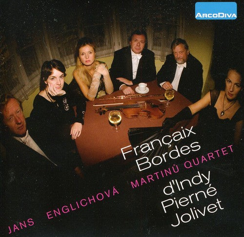 Carlo Jans- Francaix Bordes D'indy Pierne Jolivet (CD)-Track Cache
