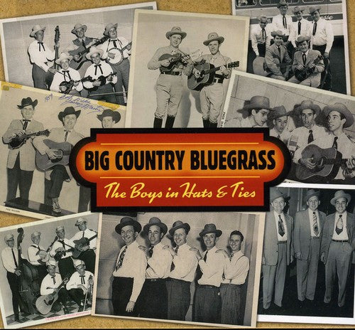 Big Country Bluegrass- The Boys In Hats and Ties (CD)-Track Cache