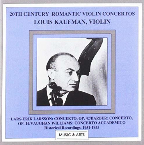 Kaufman- 20th Century Romantic Violin (CD)-Track Cache