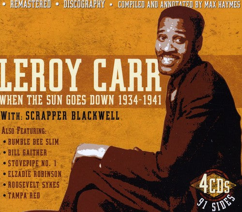 Leroy Carr- When The Sun Goes Down 1934-41 With Scrapper Blackwell (CD)-Track Cache