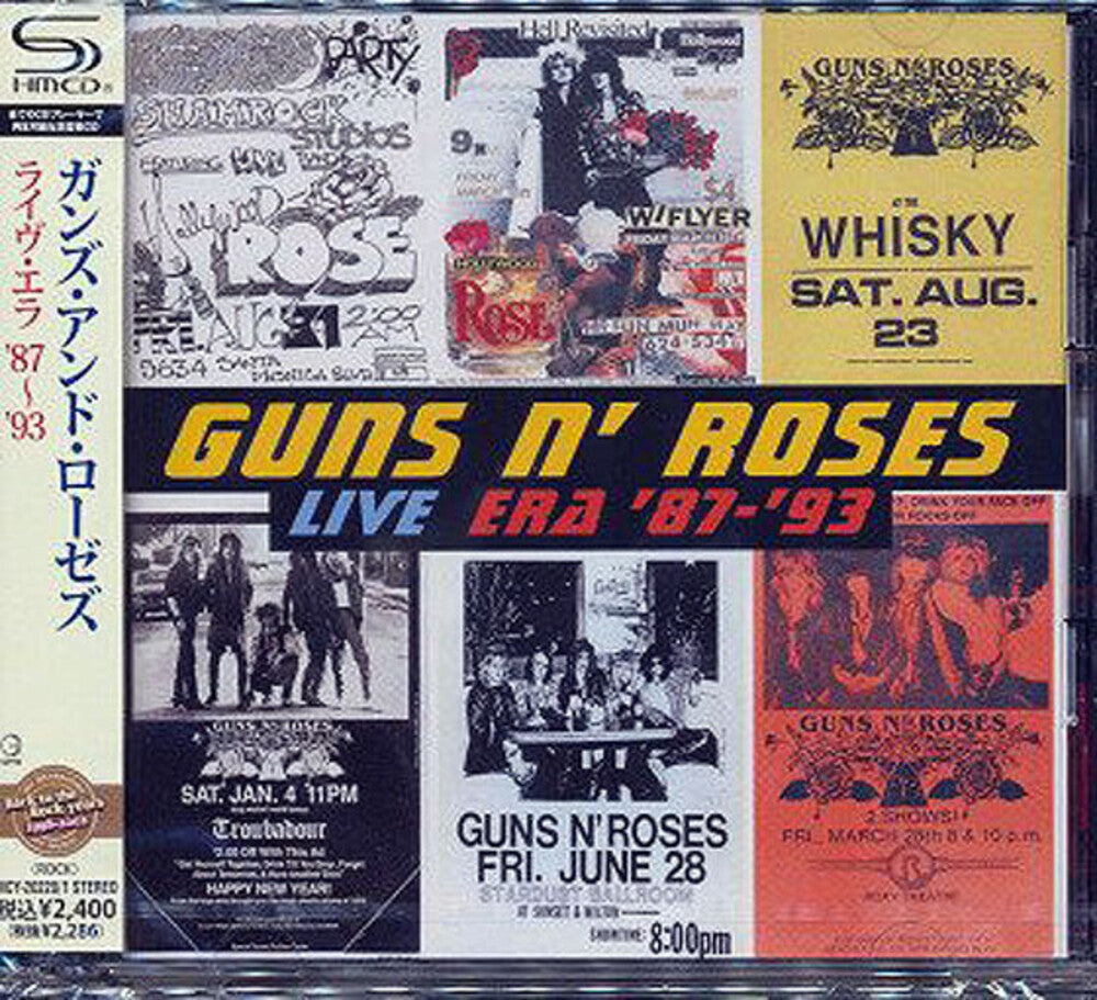Guns N' Roses- Live Era 87 - 93 (CD)-Track Cache