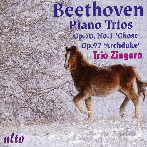 Trio Zingara- Piano Trios Op 71/1 (Ghost) & Op 97 (Archduke) (CD)-Track Cache
