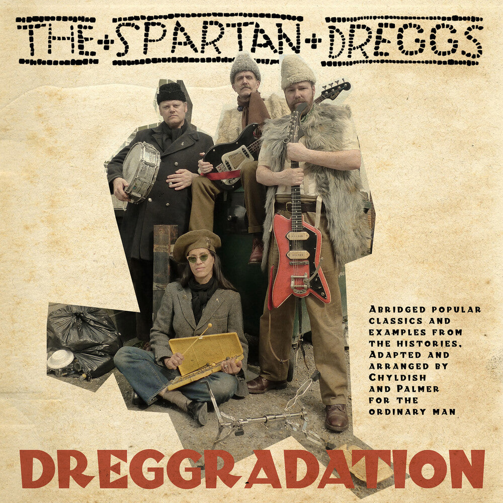Billy Childish Wild & Spartan Dreggs- Dreggredation (Vinyl)-Track Cache