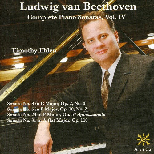 Timothy Ehlen- Comp Piano Sonatas 4 (CD)-Track Cache