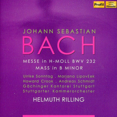 Helmuth Rilling- Messe in H-Moll Mass in B minor (CD)-Track Cache