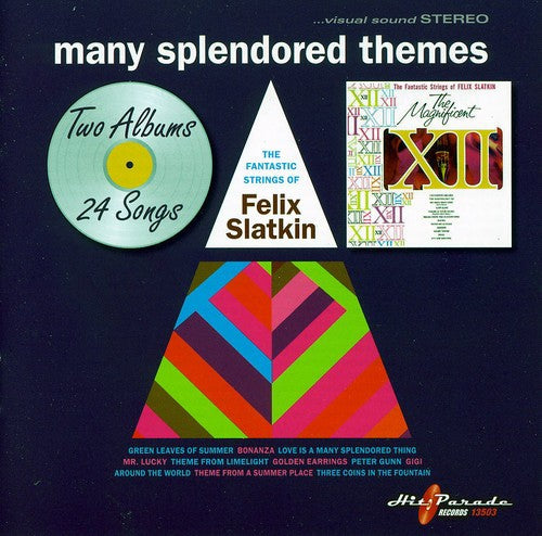 Felix Slatkin- Many Splendored Themes (CD)-Track Cache