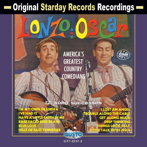 Lonzo & Oscar- America's Greatest Country Comedians (CD)-Track Cache