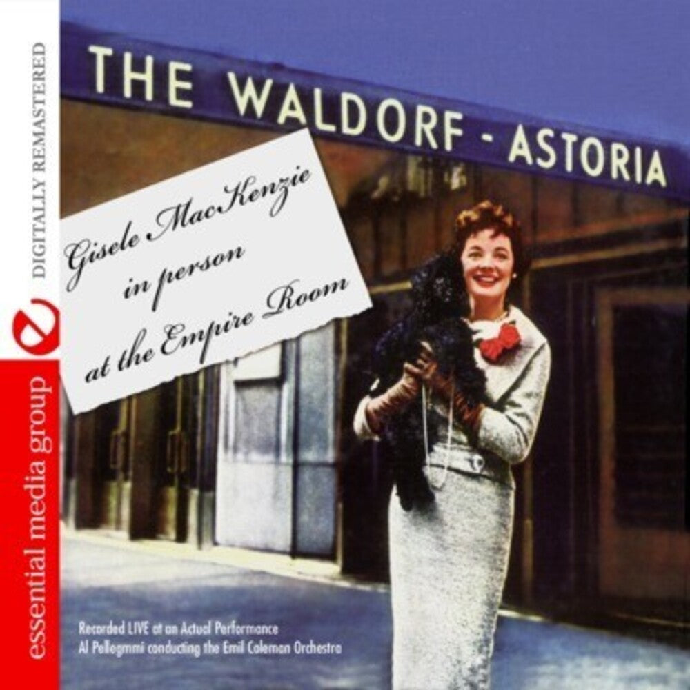 Gisele Mackenzie- In Person at the Empire Room (CD)-Track Cache