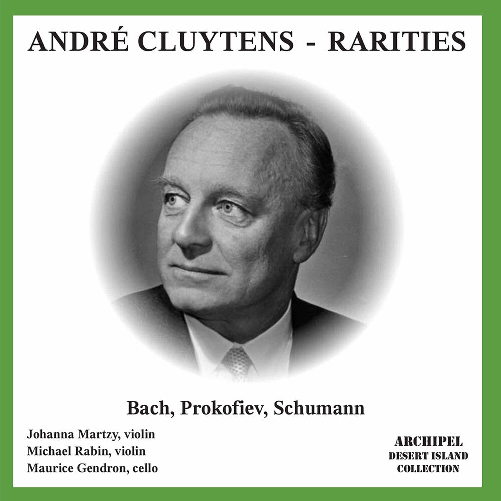 Bach / Schumann / Martzy / Gendron / Nys / Cluyten- Violin Concerto (CD)-Track Cache