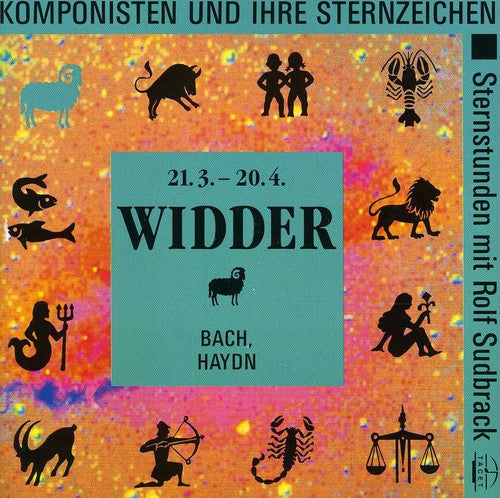 Bach / Sudbrack / Koroliov- Widder: Komponisten Und Ihre Sternzeichen (CD)-Track Cache