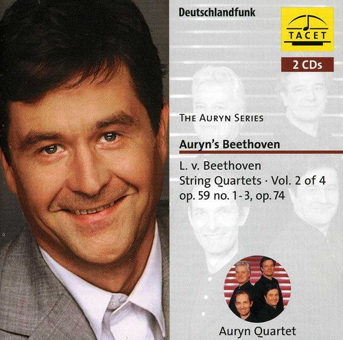 Beethoven / Auryn Quartet- String Quartets 2 (CD)-Track Cache