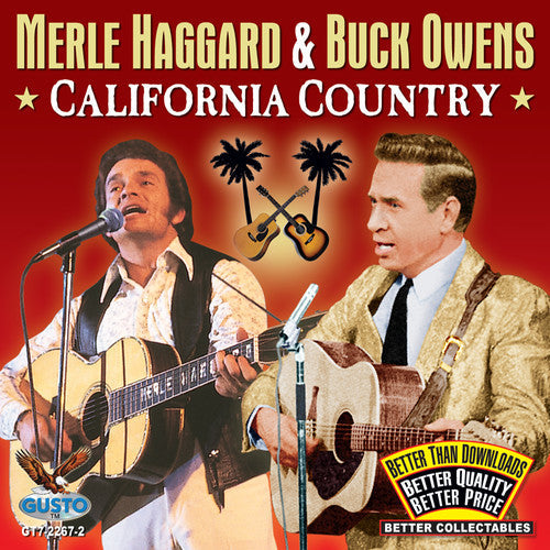 Merle Haggard & Buck Owens- California Country (CD)-Track Cache