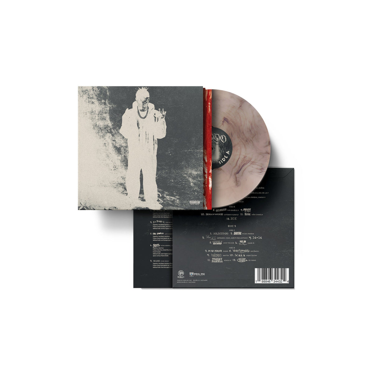 Peso Pluma- Exodo (Tan Smoke Vinyl)-Track Cache