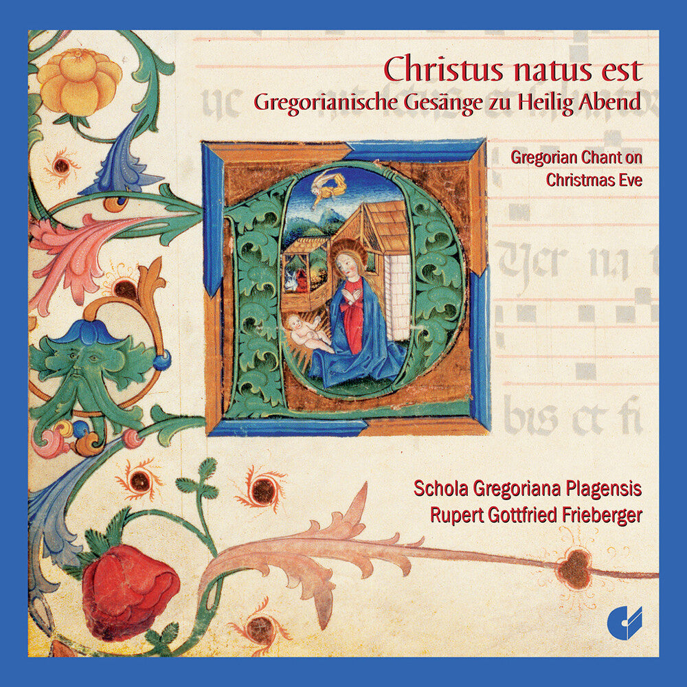 Frieberger / Schola Gregoriana Plagensis- Christus Natus Est (CD)-Track Cache